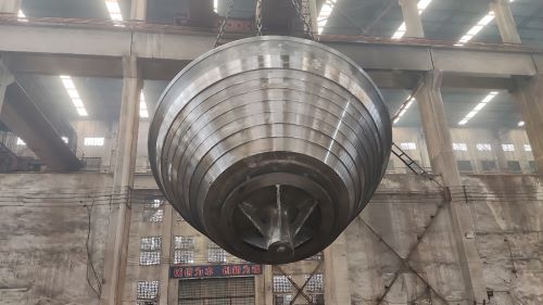 大型鑄鋼件料鐘在冶金行業的用途